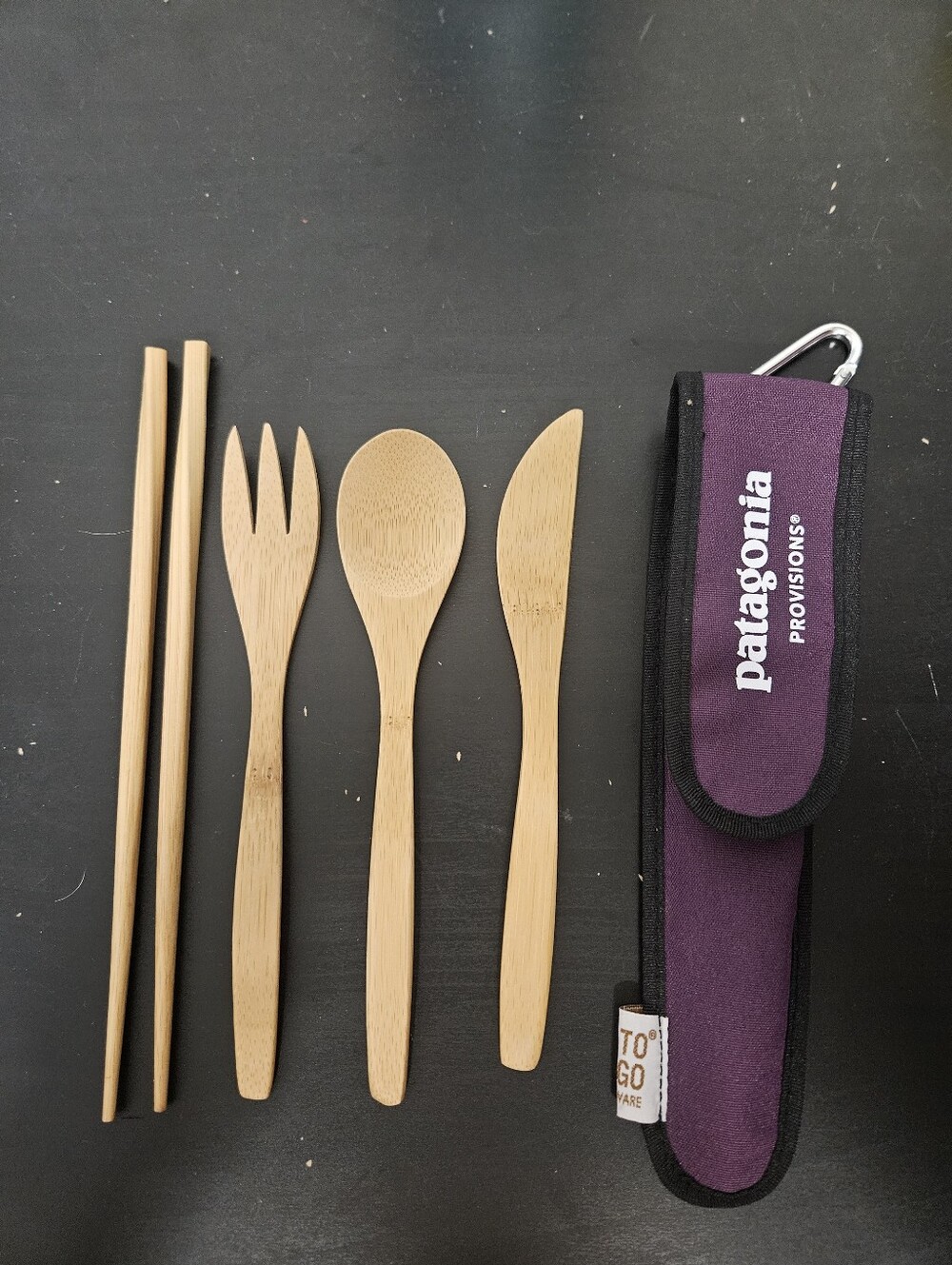 Patagonia Provisions TO GO WARE Toca Tree Set Travel Cutlery Pouch